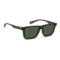 Polaroid Clip-On PLD 2131/CS N9P UC 55 Matte Havana / Green Polarised Lenses