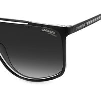 Carrera 1056/S 80S 9O 61 Black White / Dark Grey Gradient Lenses