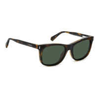 Polaroid Clip-On PLD 6202/CS 086 UC 53 Havana / Green Polarised Lenses