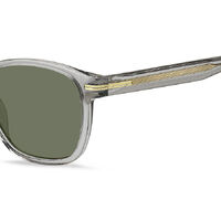 Hugo Boss BOSS 1505/S KB7 QT 52 Grey / Green Lenses