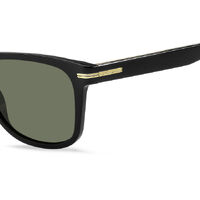 Hugo Boss BOSS 1508/S 807 QT 52 Black / Green Lenses