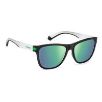 Polaroid PLD 2138/S 3OL 5Z 56 Matte Black Green / Grey Green Mirror Polarised Lenses