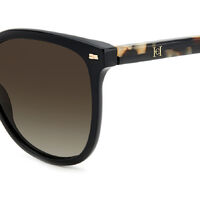 Carolina Herrera HER 0136/S WR7 HA 55 Black Havana / Brown Gradient Lenses