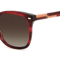 Carolina Herrera HER 0137/S K4G HA 54 Burgundy Horn / Brown Gradient Lenses