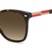 Carolina Herrera HER 0137/S O63 HA 54 Havana Red / Brown Gradient Lenses