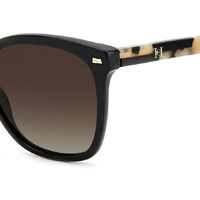 Carolina Herrera HER 0137/S WR7 HA 54 Black Havana / Brown Gradient Lenses