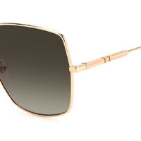 Carolina Herrera HER 0139/S DDB HA 60 Gold Copper / Brown Gradient Lenses