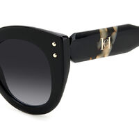 Carolina Herrera HER 0127/S WR7 9O 50 Black Havana / Dark Grey Gradient Lenses