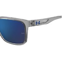 Under Armour UA Assist 2 09V JY 57 Grey Blue / Grey Blue Mirror Polarised Lenses