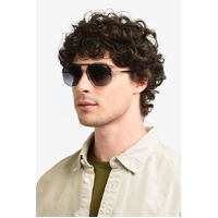 Carrera 318/S I46 9O 60 Matte Black Gold / Dark Grey Gradient Lenses