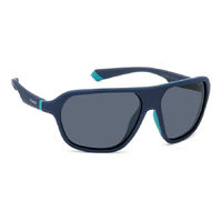 Polaroid PLD 2152/S FLL C3 59 Matte Blue / Blue Polarised Lenses