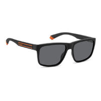 Polaroid PLD 2149/S 8LZ M9 57 Black Orange / Grey Polarised Lenses