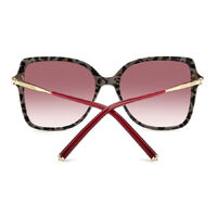 Carolina Herrera HER 0179/S 6K3 3X 55 Burgundy Gold / Pink Lenses