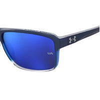 Under Armour UA Kickoff 0MX Z0 62 Gradient Blue Grey / Blue Mirror Lenses