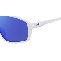 Under Armour UA Gameday Jr WWK Z0 99 Matte White Blue / Blue Mirror Lenses