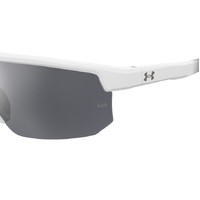 Under Armour UA Driven/G HYM T4 71 White Grey / Silver Mirror Lenses