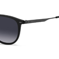 Hugo Boss BOSS 1639/S ANS 9O 52 Black Dark Ruthenium / Dark Grey Gradient Lenses