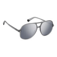 Polaroid PLD 6217/S RIW EX 57 Matte Grey / Grey Silver Mirror Polarised Lenses