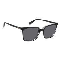 Polaroid PLD 4163/S 7C5 M9 55 Black Crystal / Grey Polarised Lenses