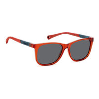 Polaroid Kids PLD 8058/S C9A M9 46 Red / Grey Polarised Lenses