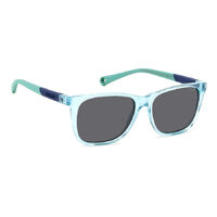 Polaroid Kids PLD 8058/S MVU M9 48 Azure / Grey Polarised Lenses