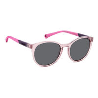 Polaroid Kids PLD 8059/S 35J M9 47 Pink / Grey Polarised Lenses