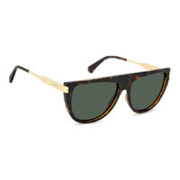 Polaroid PLD 6221/S/X 086 UC 57 Havana / Green Polarised Lenses