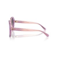 Coach HC8404U 581390-56 Amethyst w Pink Gradient / Purple Gradient Lenses