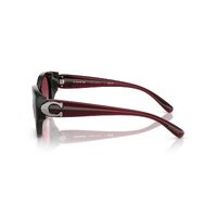 Coach CW194 HC8407U 53938H-52 Milky Burgundy / Berry Gradient Lenses