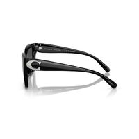 Coach CW195 HC8408U 5002T3-55 Black / Grey Gradient Polarised Lenses