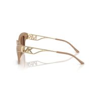 Michael Kors Cantabria MK2237U 35553G-52 Camel / Brown Solid Lenses