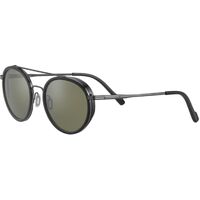 Serengeti Geary SS526001 Shiny Dark Gunmetal & Black / 555nm Polarised Photochromic Lenses