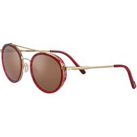 Serengeti Geary SS526004 Bold Gold & Red Streaky / Drivers Gold Polarised Photochromic Lenses