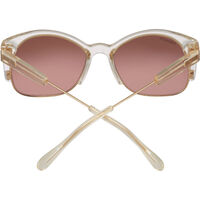 Serengeti Vinita SS529003 Shiny Bold Gold Champagne Translucent / Drivers Gradient Polarised Photochromic Lenses