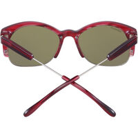 Serengeti Vinita SS529004 Shiny Silver Red Streaky / 555nm Polarised Photochromic Lenses