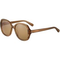 Serengeti Hayworth SS538002 Shiny Crystal Sand Beige / Drivers Gold Polarised Photochromic Lenses