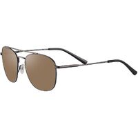 Serengeti Carroll Large SS598004 Matte Dark Gunmetal / Drivers Photochromic Polarised Lenses