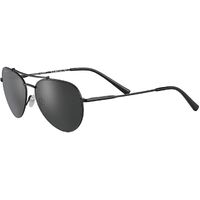 Serengeti Pete SS599003 Matte Black / Smoke Photochromic Polarised Lenses