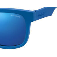 Polaroid Kids PLD 8020/S ZDI JY 46 Blue / Grey Blue Mirror Polarised Lenses