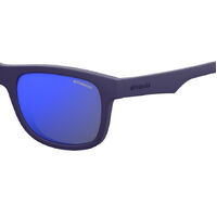 Polaroid Kids PLD 8020/S CIW JY 46 Rubber Blue / Grey Blue Mirror Polarised Lenses