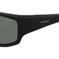 Polaroid Sport PLD 7005/S YYV RC 63 Rubber Black / Green Polarised Lenses