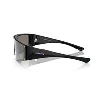 Arnette Saturnya AN4332 29006G-69 Recycled Black / Light Grey Silver Mirror Lenses