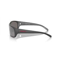 Arnette Uka-Uka AN4290 28706G-63 Matte Medium Grey / Light Grey Silver Mirror Lenses