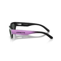 Arnette Curbside AN4350 297687-55 Matte Black Gradient Purple / Dark Grey Lenses