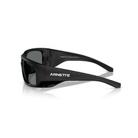 Arnette Flipside AN4345 290081-62 Matte Black Top w Shiny / Grey Polarised Lenses