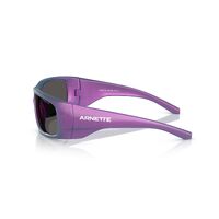 Arnette Flipside AN4345 296287-62 Metallic Burgundy / Dark Grey Lenses