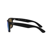 Ray-Ban RB4165F 622/55-55 Justin Black / Blue Mirror Lenses