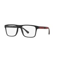 Emporio Armani EA4115F 50421W-54 Matte Black / Clear Lenses