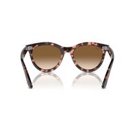 Ray-Ban RB2241 133451-54 Wayfarer Way Pink Havana / Clear Brown Gradient Lenses