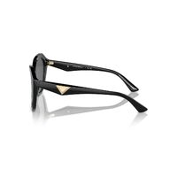 Emporio Armani EA4221 501787-56 Shiny Black / Dark Grey Lenses